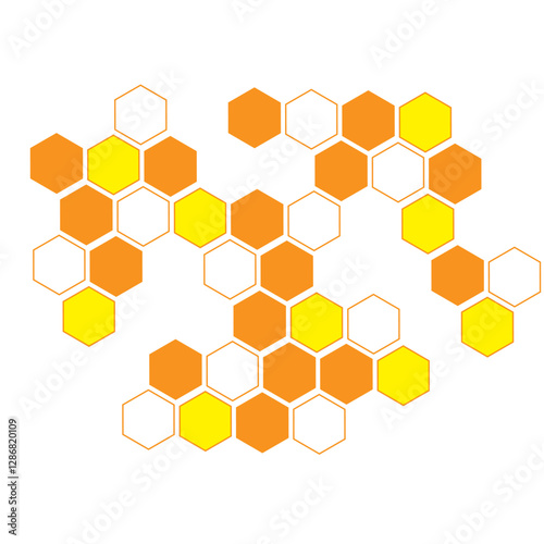 abstract new honeycomb design