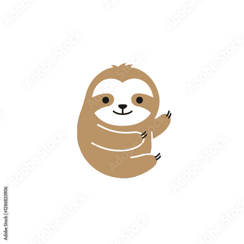Sloth Vector Logo Design
