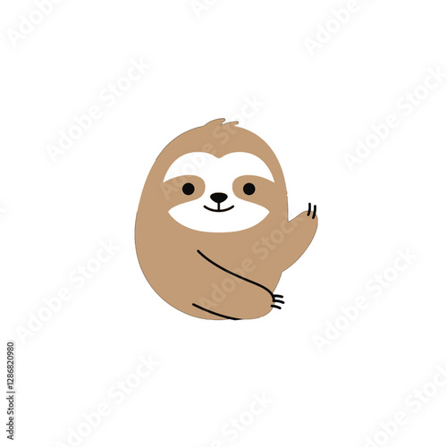 Sloth Vector Logo Design