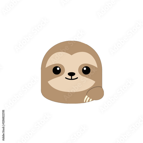Sloth Vector Logo Design