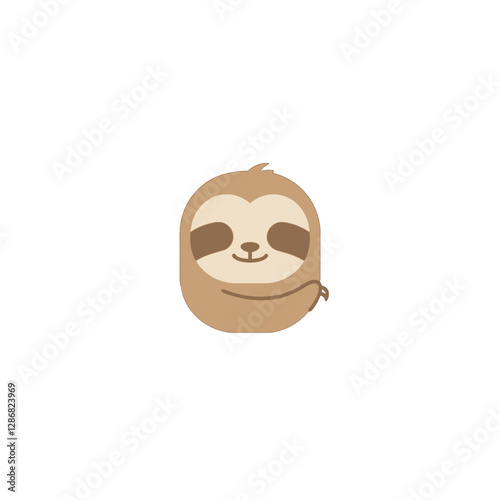 Sloth Vector Logo Design