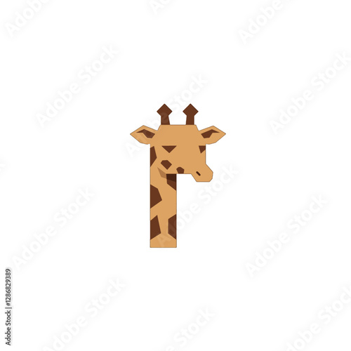 Giraffe Vector Logo Design