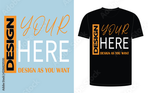 t shirt design concept