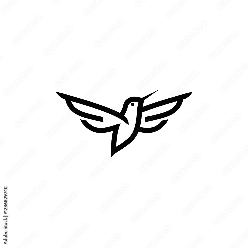 Obraz premium Bird Vector Logo Design