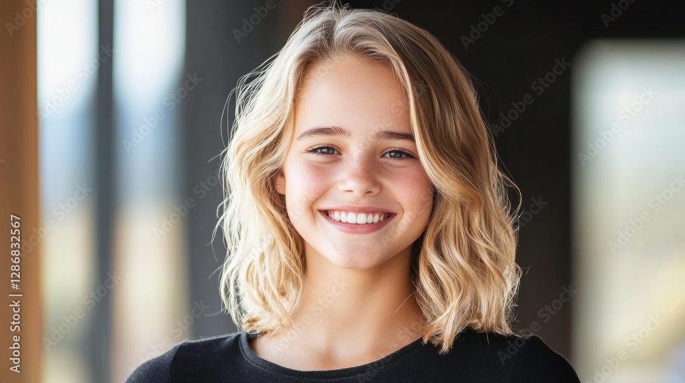 A joyful young blonde girl radiates happiness, embodying pure and carefree innocence.
A joyful young blonde girl radiates happiness, embodying pure and carefree innocence.