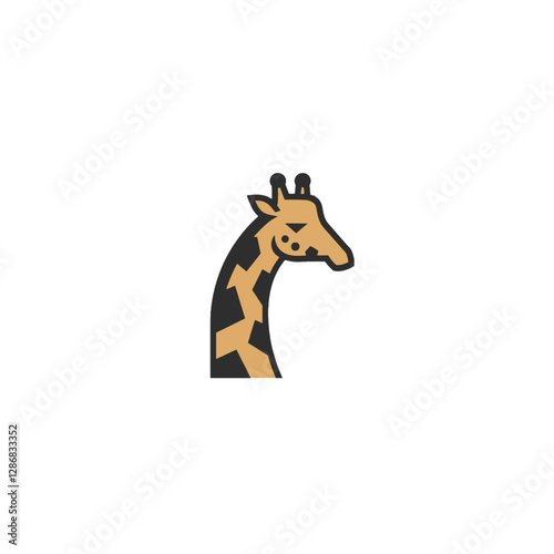 Giraffe Vector Logo Design