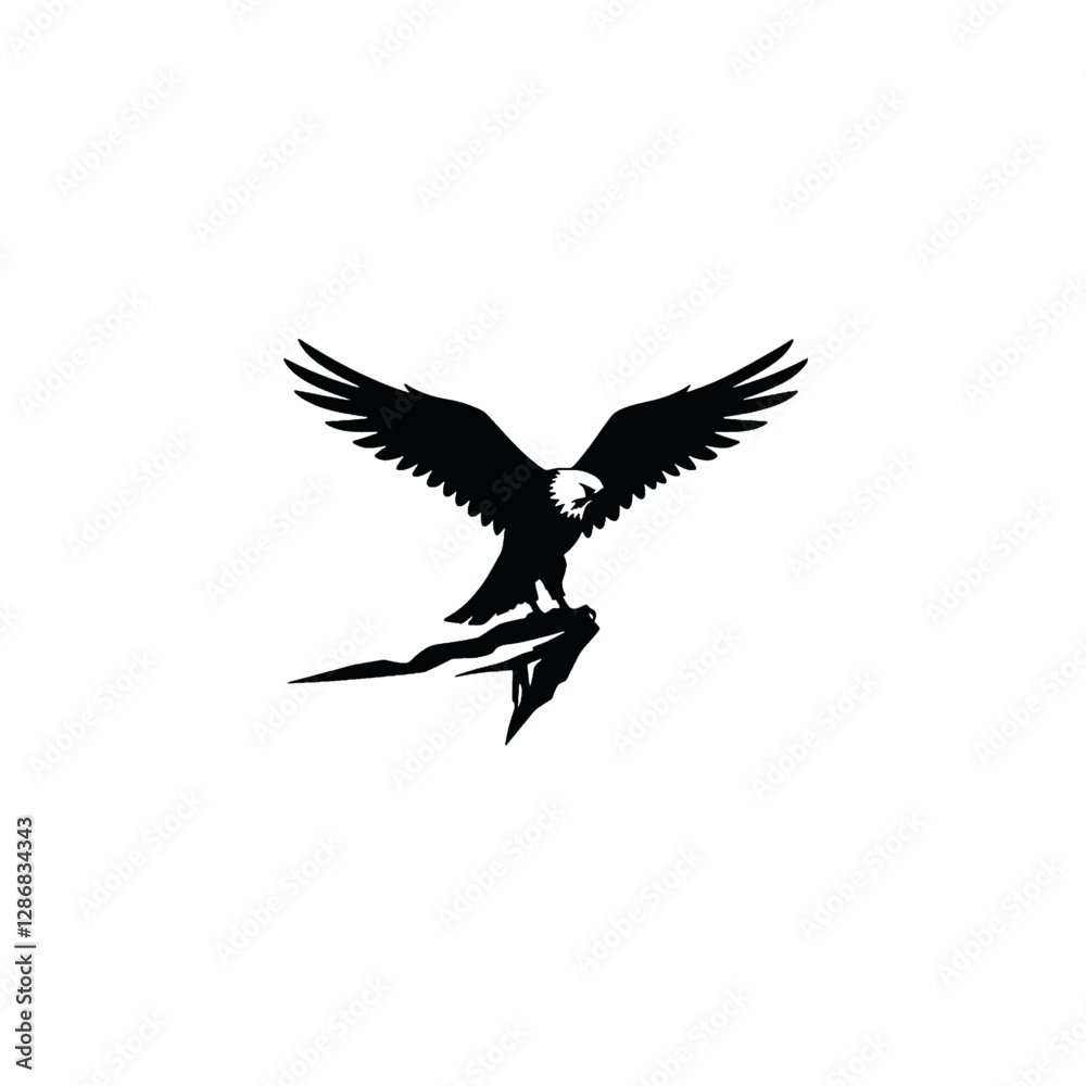 Eagle Vector Logo Design Eagle Vector Logo Design