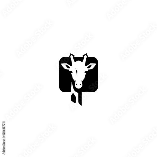 Giraffe Vector Logo Design