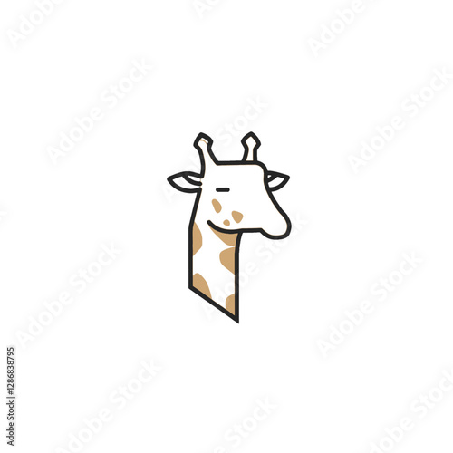 Giraffe Vector Logo Design