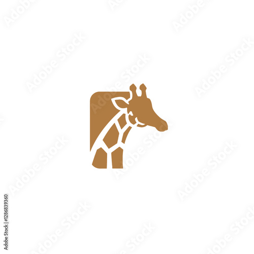 Giraffe Vector Logo Design