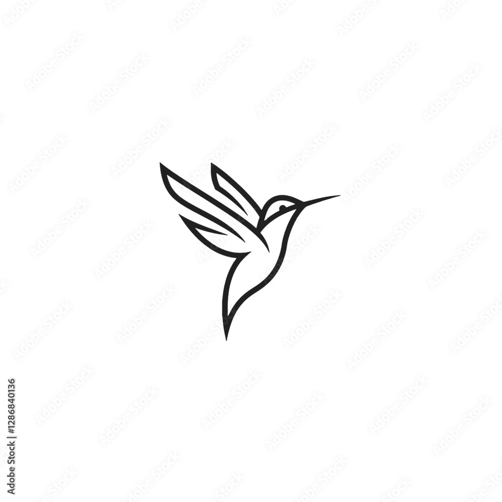 Fototapeta premium Bird Vector Logo Design