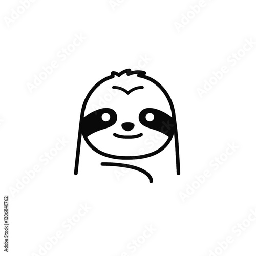 Sloth Vector Logo Design