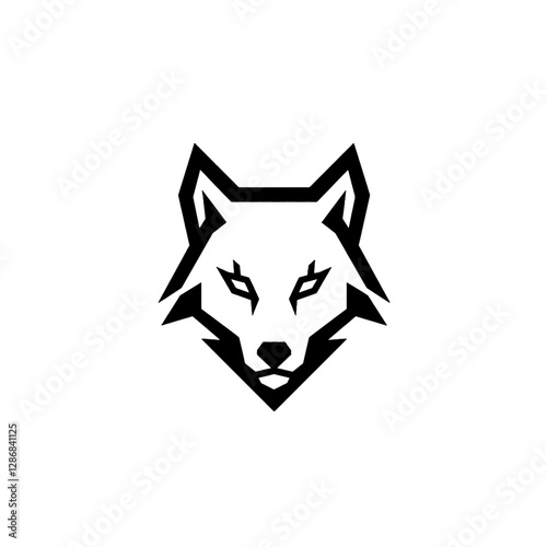 Wallpaper Mural Wolf Vector Logo Design Torontodigital.ca
