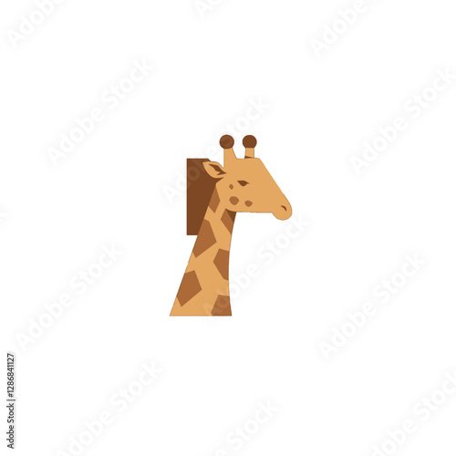 Giraffe Vector Logo Design