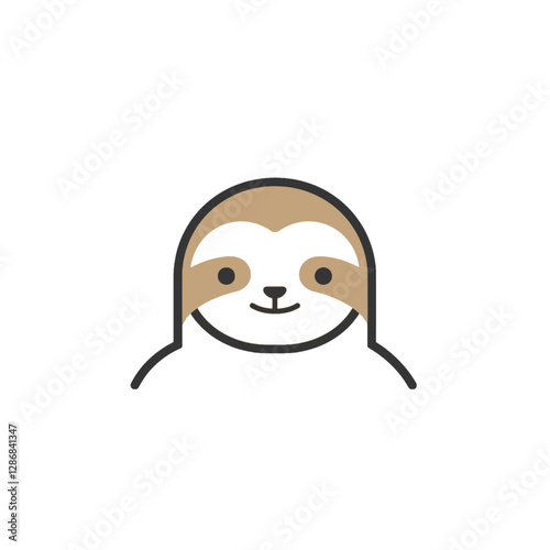Sloth Vector Logo Design