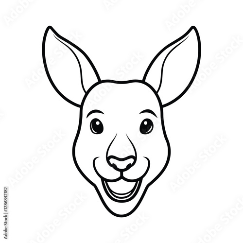 donkey cartoon isolated