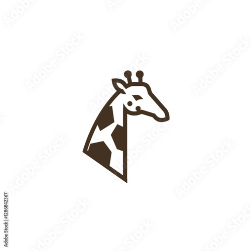 Giraffe Vector Logo Design