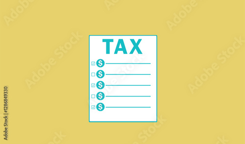 Tax file icon design