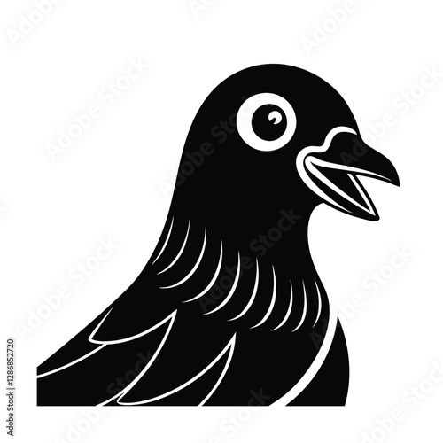 vector illustration of a bird