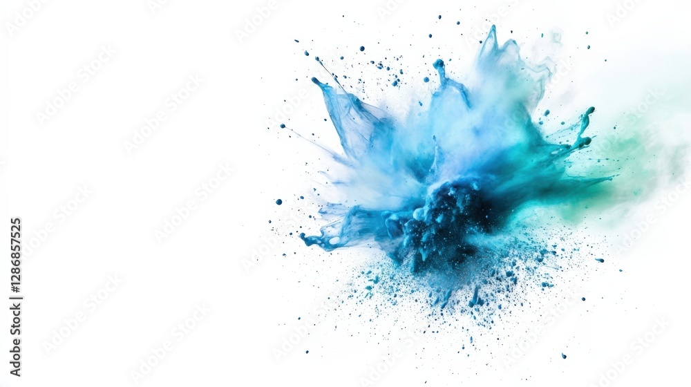 Vibrant color explosion abstract art digital design studio setting close-up view creative expression Vibrant color explosion abstract art digital design studio setting close-up view creative expression
