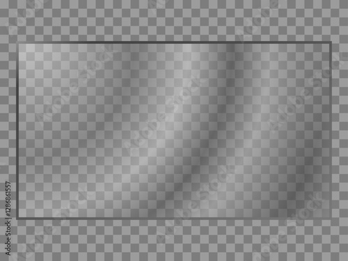 Ultra-Transparent Acrylic. High Reflective Surface for Display Purposes. 