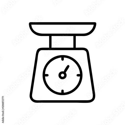 Scale with dial indicator