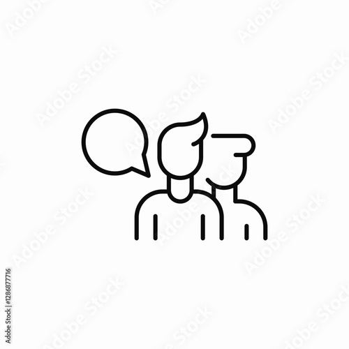service agents icon sign vector