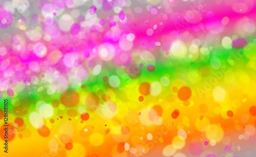 Background rainbow metallic chrome brushed wall