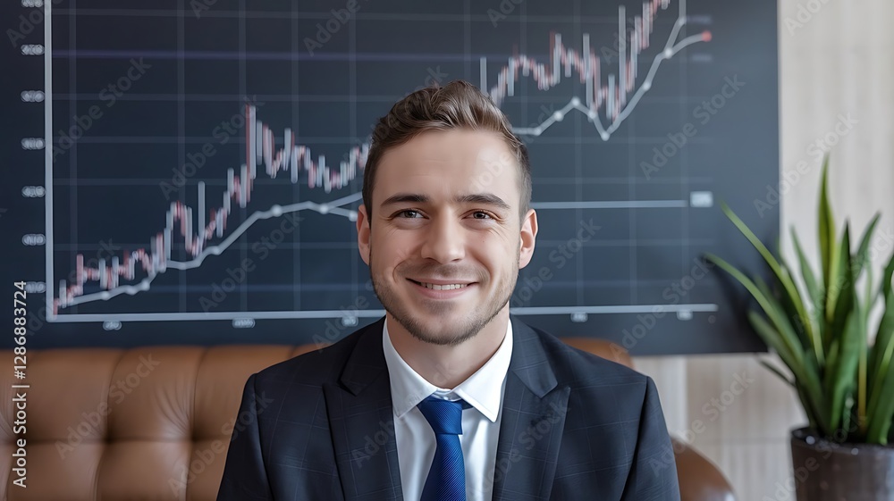 Business development to success and growing growth concept, Businessman pointing arrow graph corporate future growth plan Business development to success and growing growth concept, Businessman pointing arrow graph corporate future growth plan
