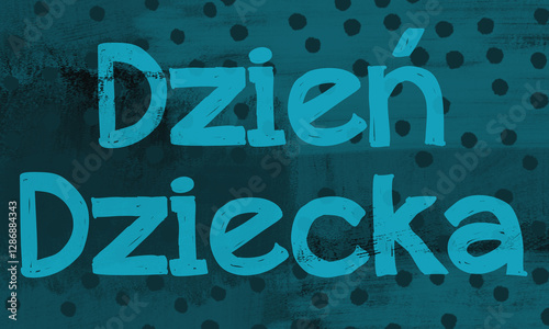 Obraz na płótnie Dzień Dziecka w salonie