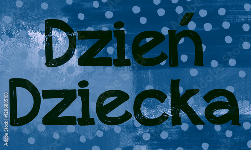 Obraz na płótnie Dzień Dziecka w salonie
