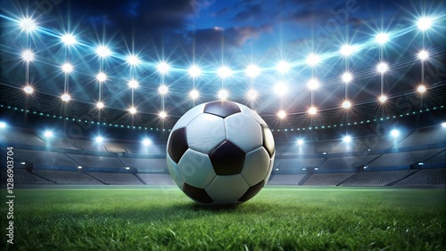 soccer ball on green grass