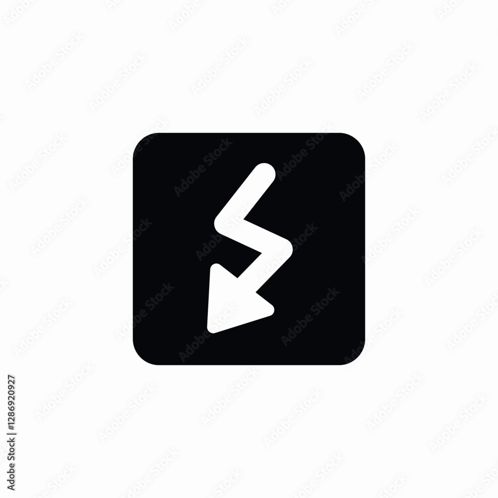 arrow statistics icon sign vector arrow statistics icon sign vector