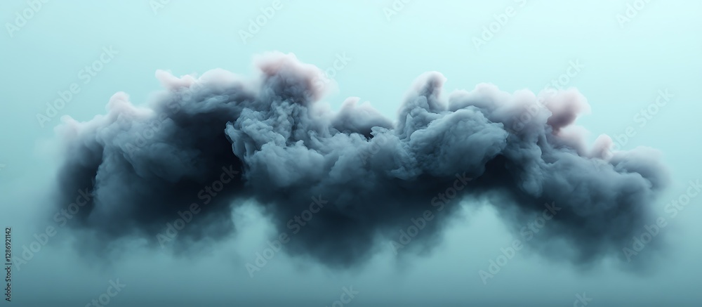 Obraz premium Abstract Smoke Cloud Sky Background