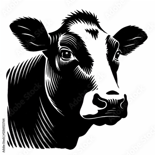 Obraz na płótnie cow w salonie