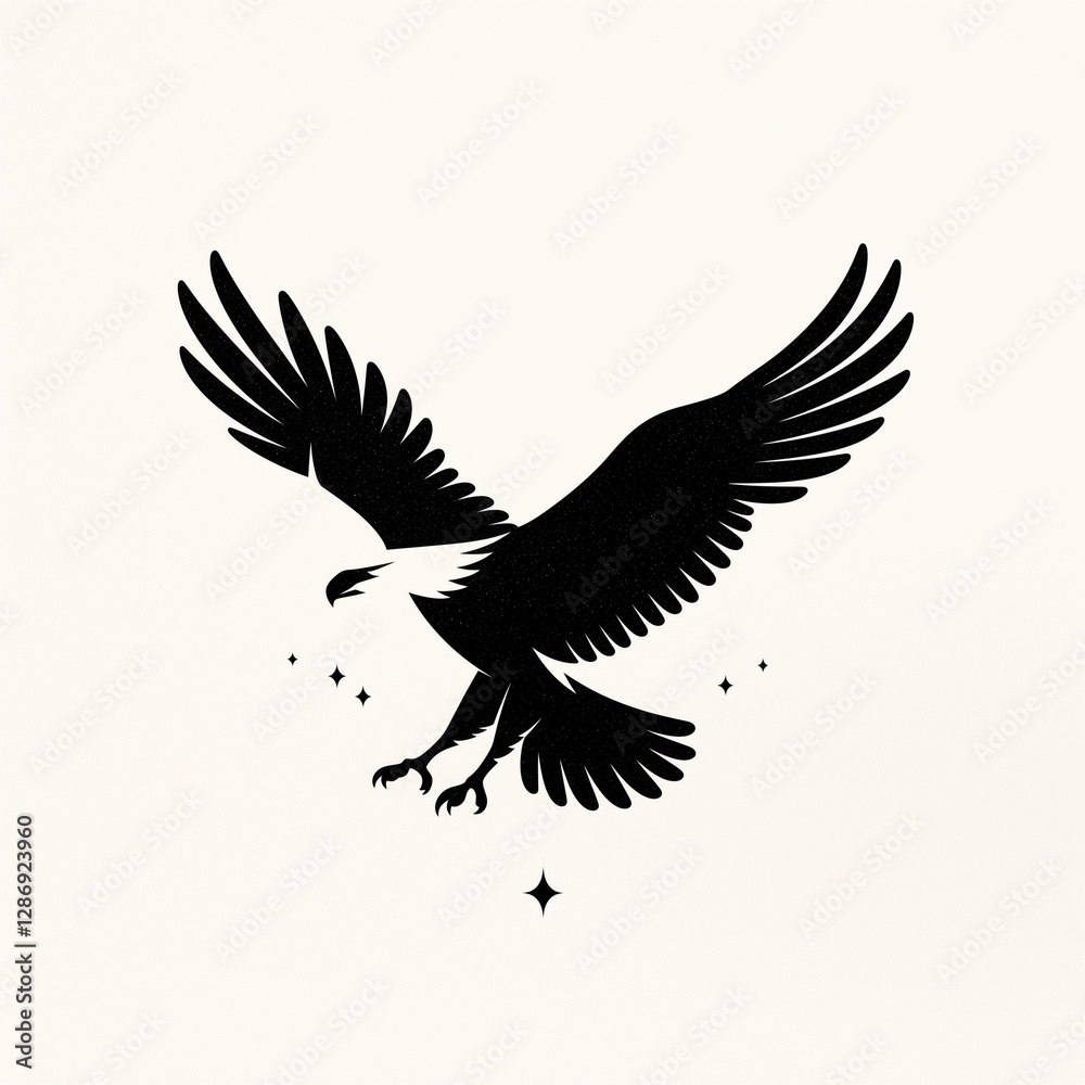 eagle in flight