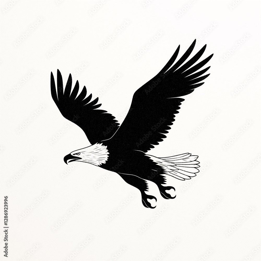 eagle in flight