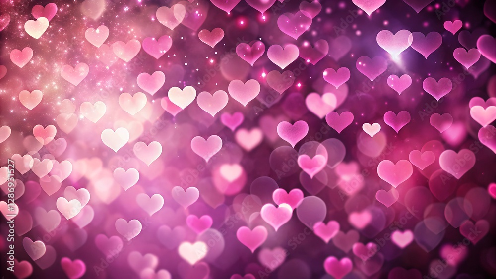 abstract background with hearts abstract background with hearts