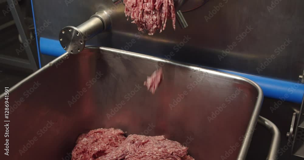 Manufacture of meat products. The concept of beef processing.