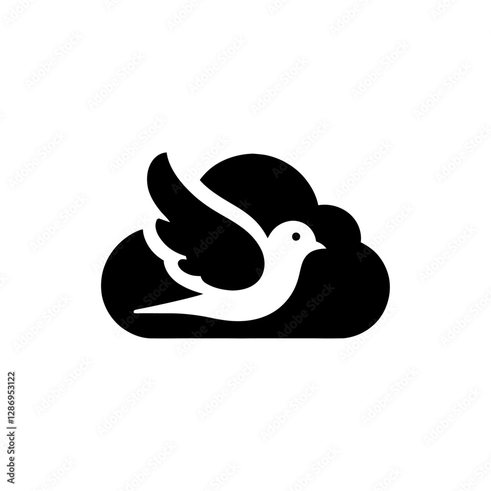 Cloud Bird Logo Cloud Bird Logo
