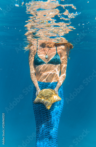 Blue Mermaid Star