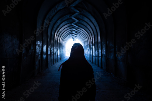 The broken girl in the tunnel