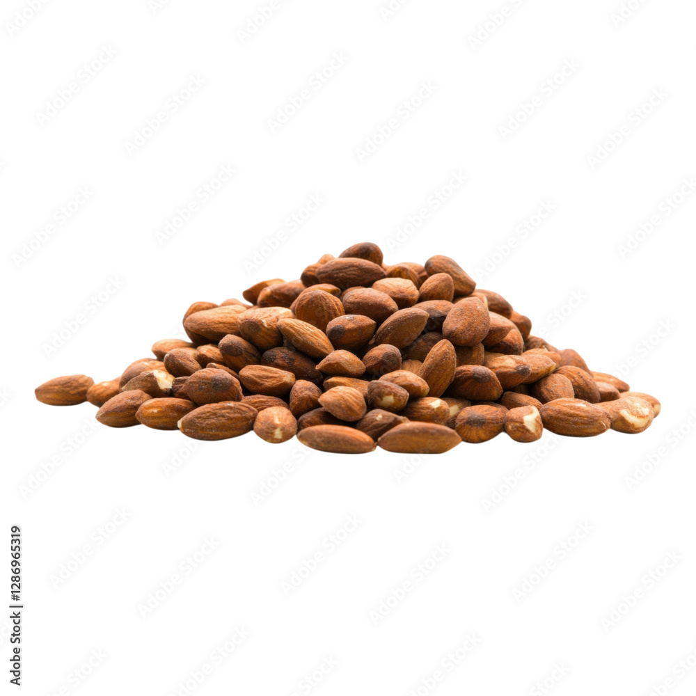 A pile of brown cocoa beans, showcasing their oval shapes and smooth texture. A pile of brown cocoa beans, showcasing their oval shapes and smooth texture.