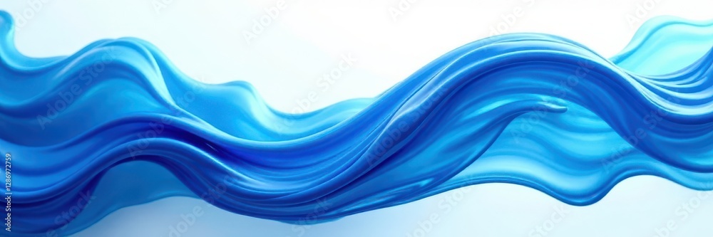 Abstract swirling blue plastic paint, fluid motion , graphics, bright, art Abstract swirling blue plastic paint, fluid motion , graphics, bright, art