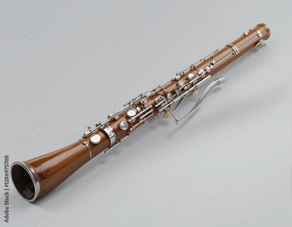 Fototapeta premium Deep Elegance: The Rich and Warm Sound of the Bassoon