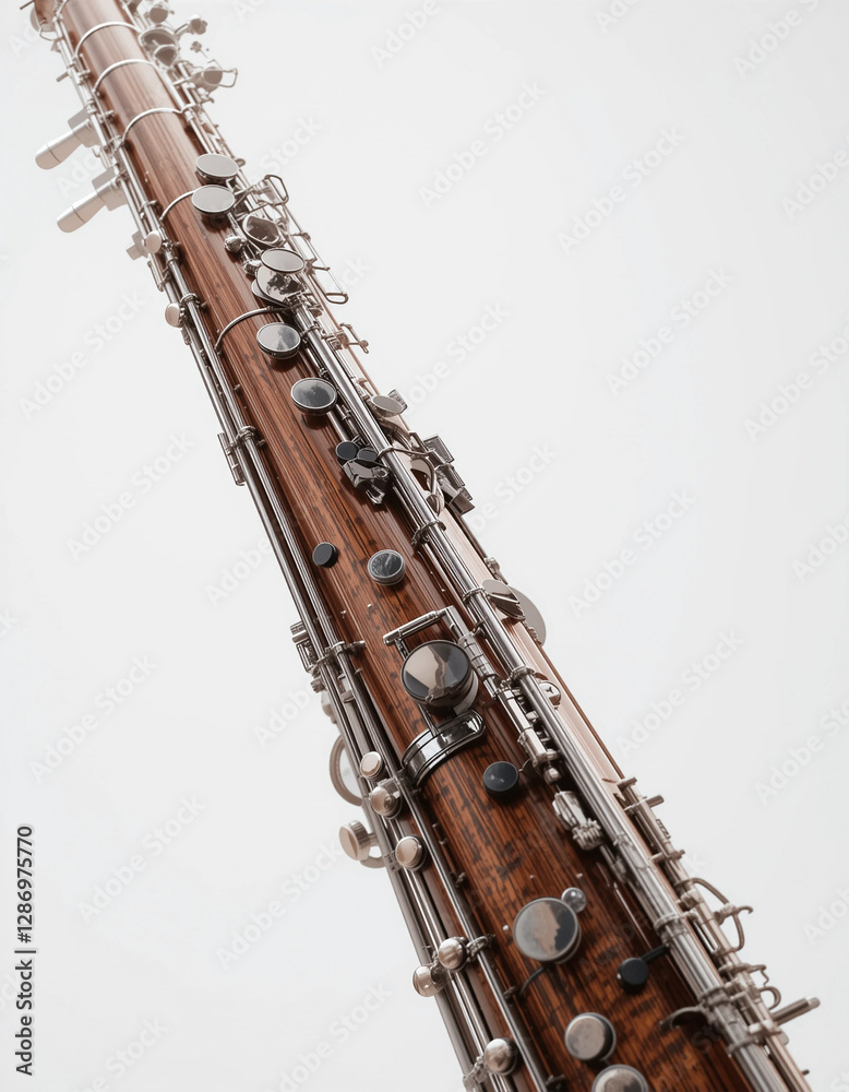 Fototapeta premium Deep Elegance: The Rich and Warm Sound of the Bassoon