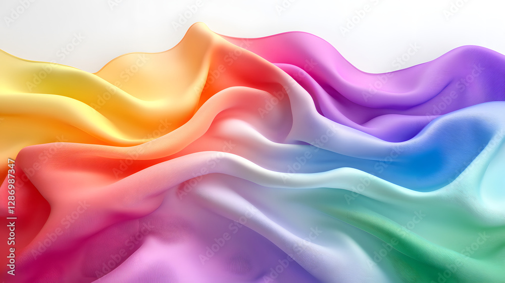 Obraz premium abstract rainbow wallpaper 4k