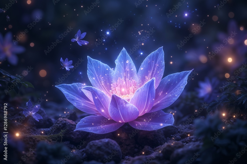 lotus in the night lotus in the night