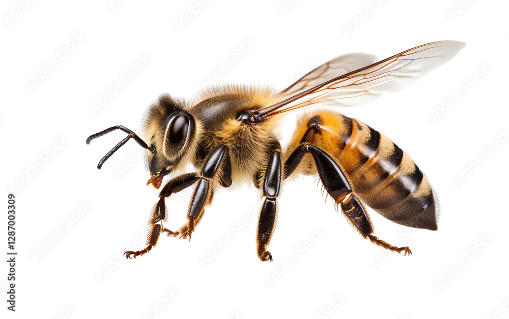 Isolated Bee Isolated Bee