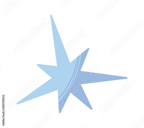 Space star shiny celestial body
